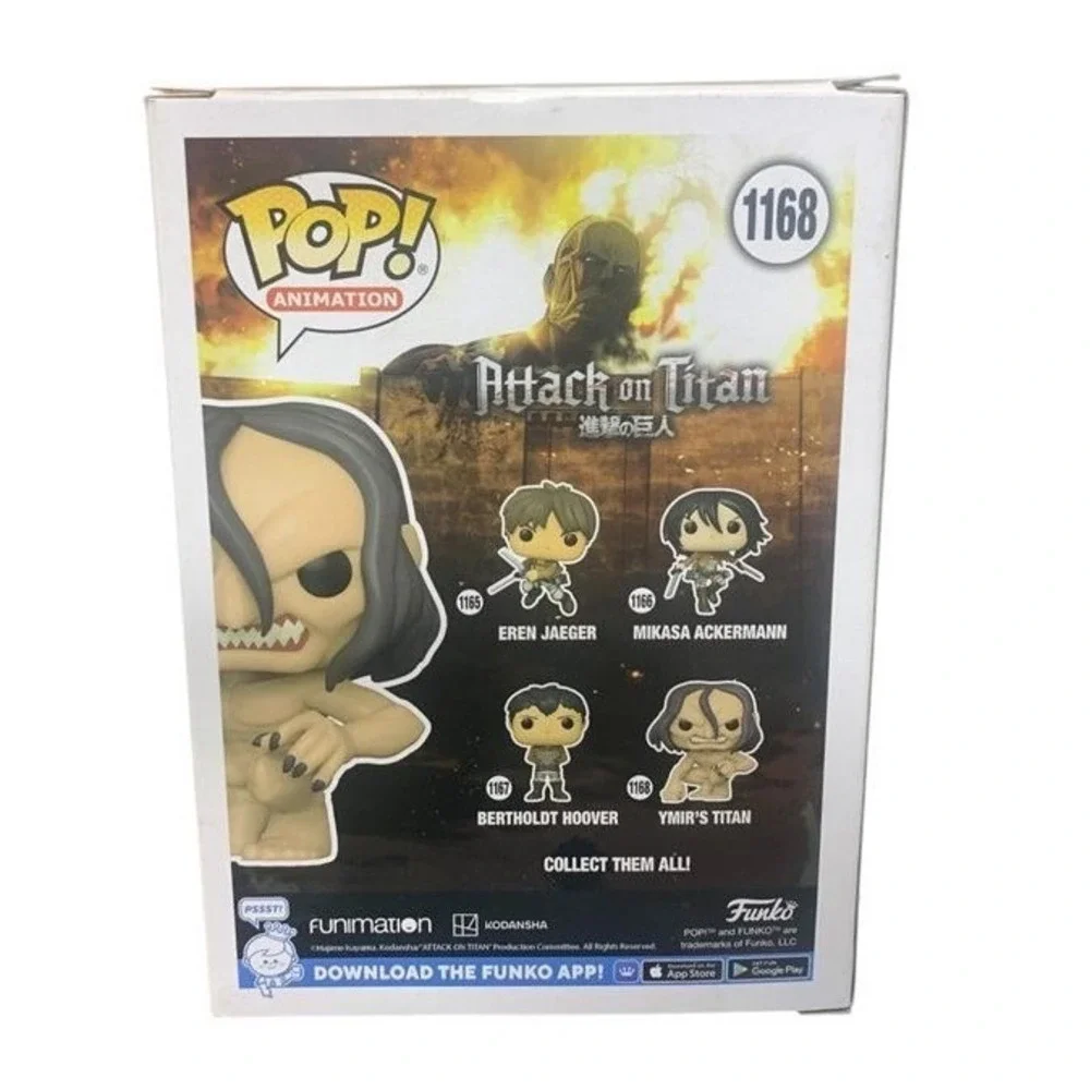 Funko Pop Animation Attack on Titan Ymir's Titan‎ 1168 Vinyl Figure AOT Boxed